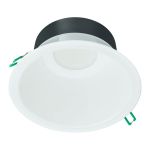 Philips LED Downlight Coreline DN142B Aluminium Wit 11W 1200lm 60D - 840 Koel Wit | Zaagmaat 155mm - IP54 - Wit Reflector